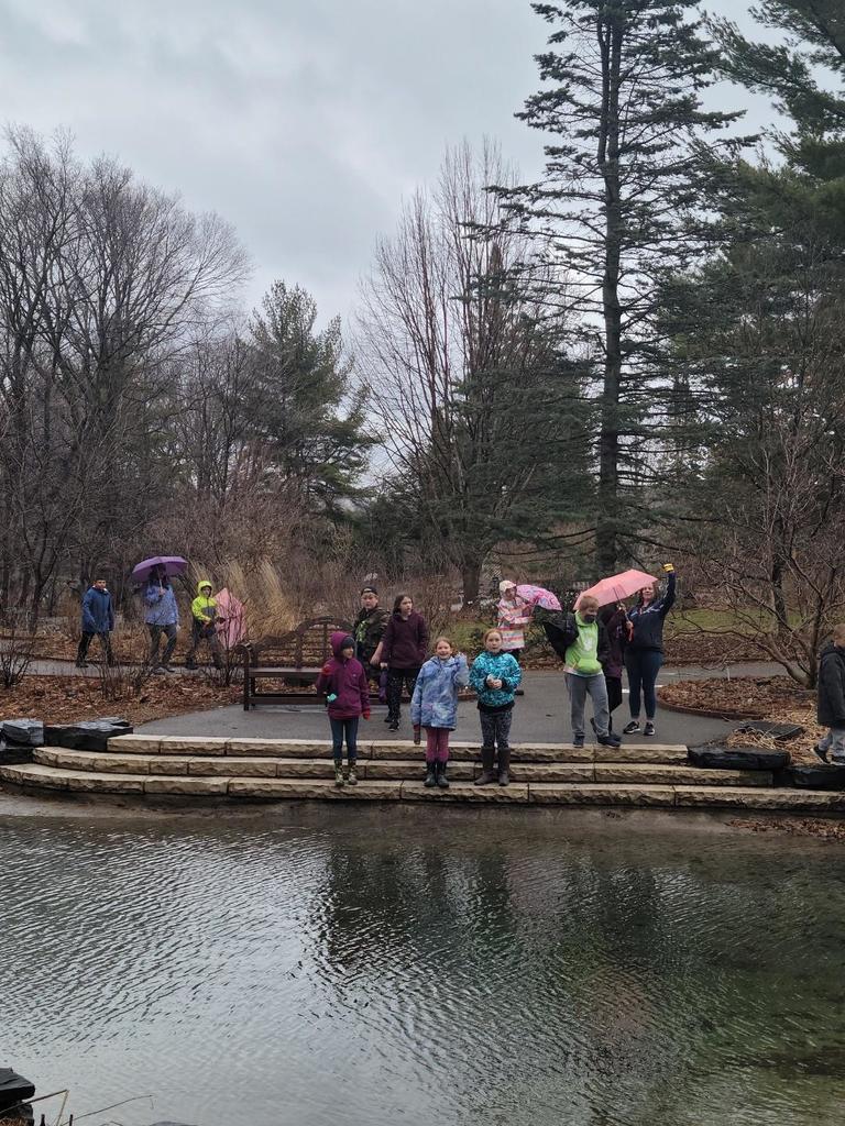 Rain or shine, MNCS Elementary students enjoyed visiting the Minnesota Landscape Arboretum today, letting nature be our classroom!