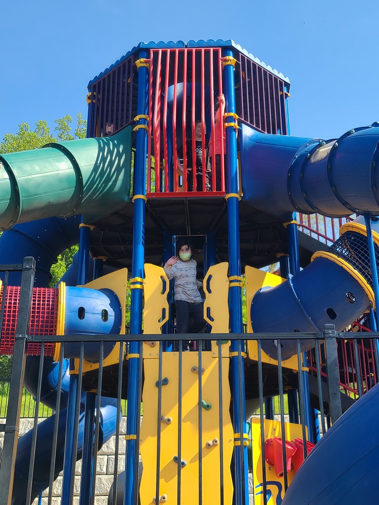 MNCS Elementary students enjoyed some creative play today at Chutes and Ladders Park for Experience Week!