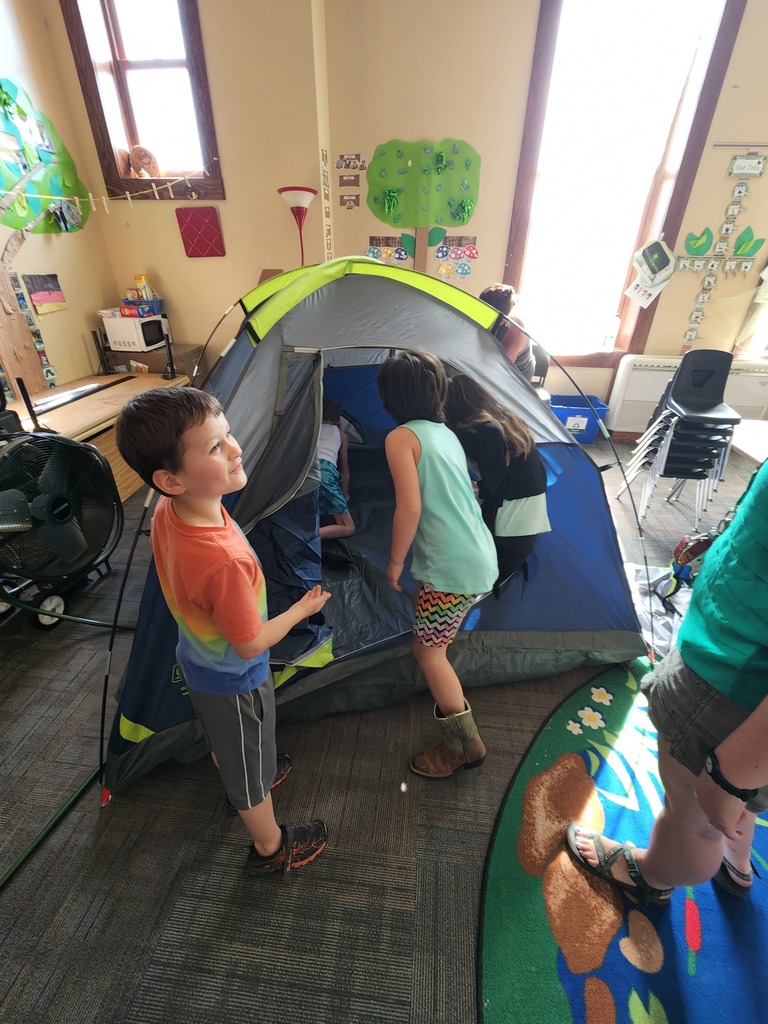 MNCS Summer Enrichment "Camping Week" for some of our Elementary students. This week will incorporate a variety of fun learning components related to camping and students are sure to have a great time! 