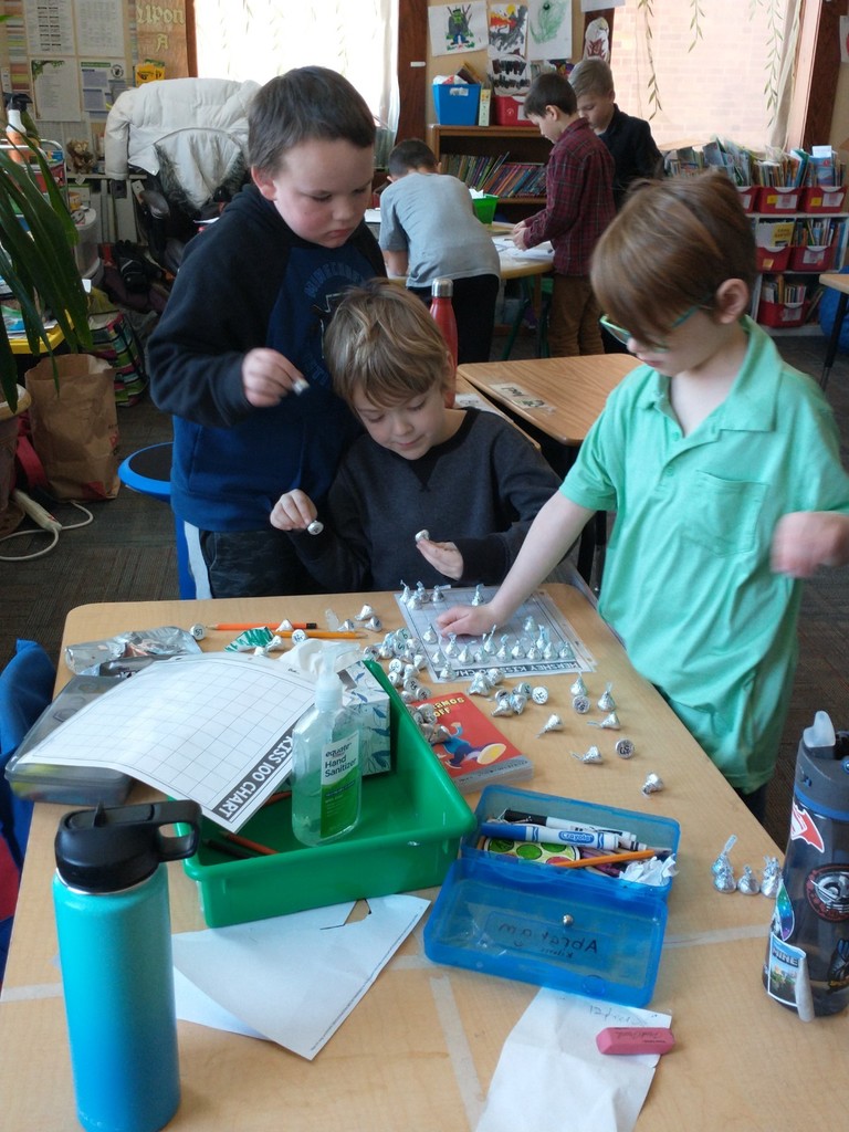 Students enjoyed doing many fun projects in celebration of the 100th day of school!